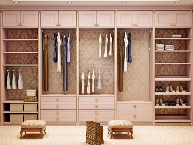 Мебель для гардеробной комнаты «Plari»